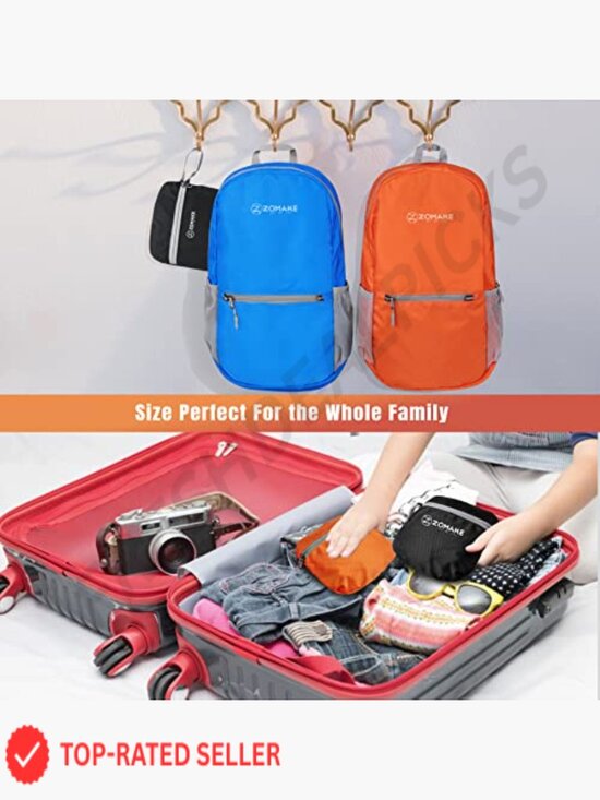 Ultra Lightweight Packable Hiking Backpack 20L Travel Daypack Foldable main image 6
